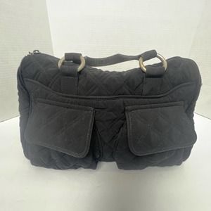 SALE !! Vintage Vera Bradley Quilted Womens Bag Tote Purse Beach Fashion Luxury